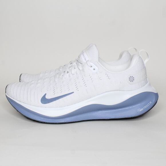 Nike ReactX Infinity Run 4 Summit White Ashen Slate Shoes DR2665-107 Men's Sz 12 - Picture 4 of 7